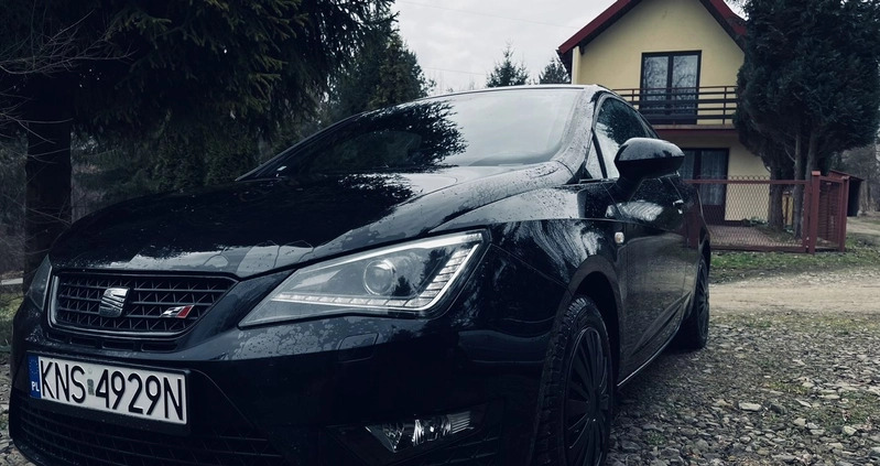 Seat Ibiza cena 28700 przebieg: 204000, rok produkcji 2012 z Limanowa małe 379